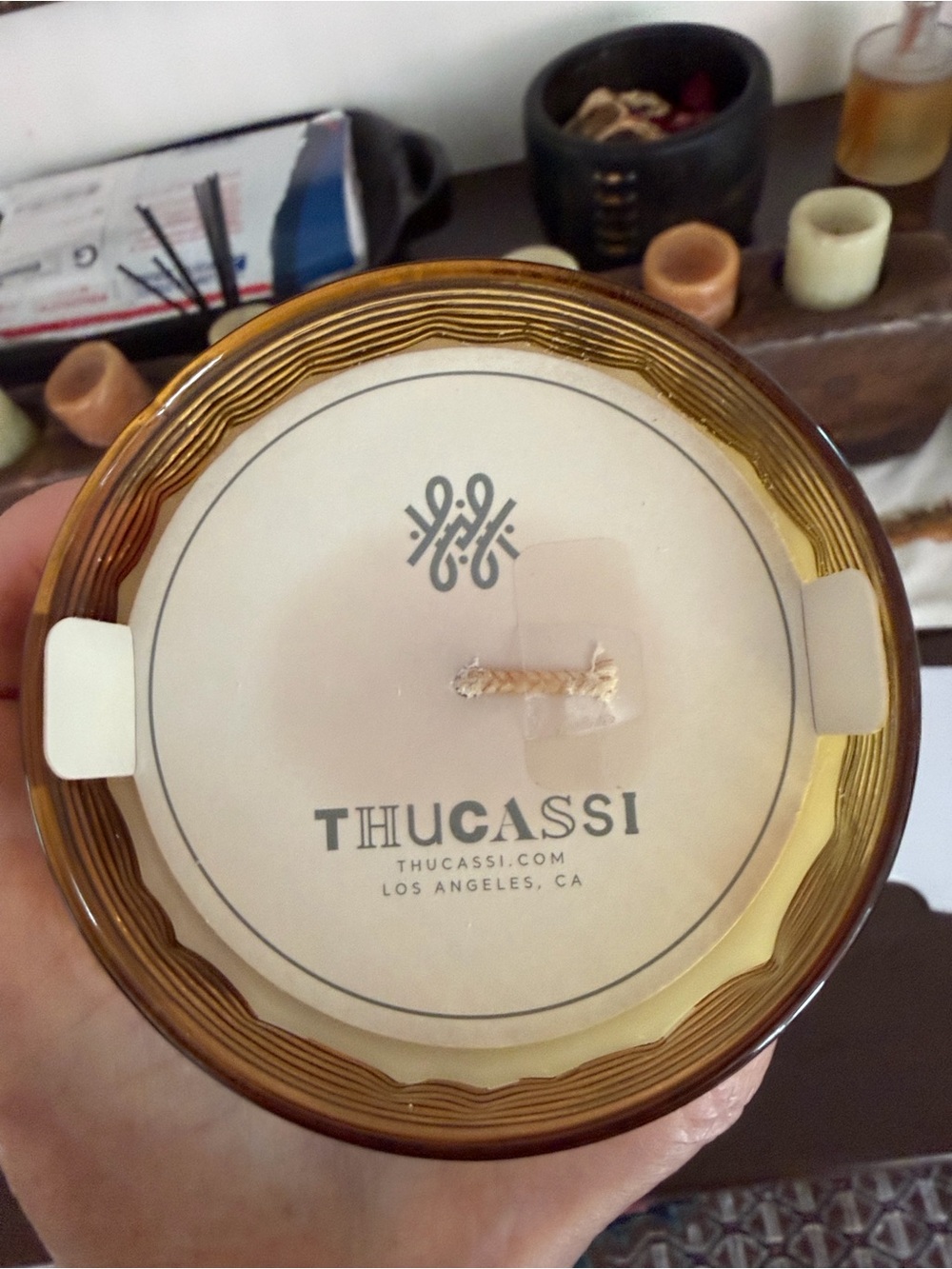 “THUCASSI” MIB Exquisite 8.8oz Candle - Picture 3 of 5